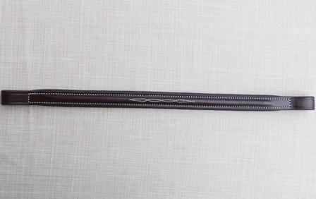 Round Raised Fancy Stitched Browband