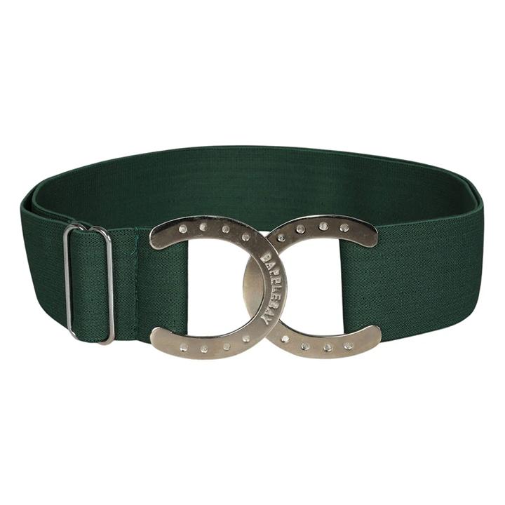 Horseshoe Elastic Belt - Evergreen