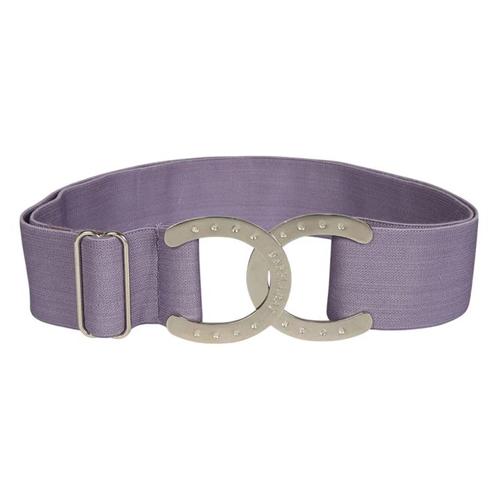 Horseshoe Elastic Belt - Lavender