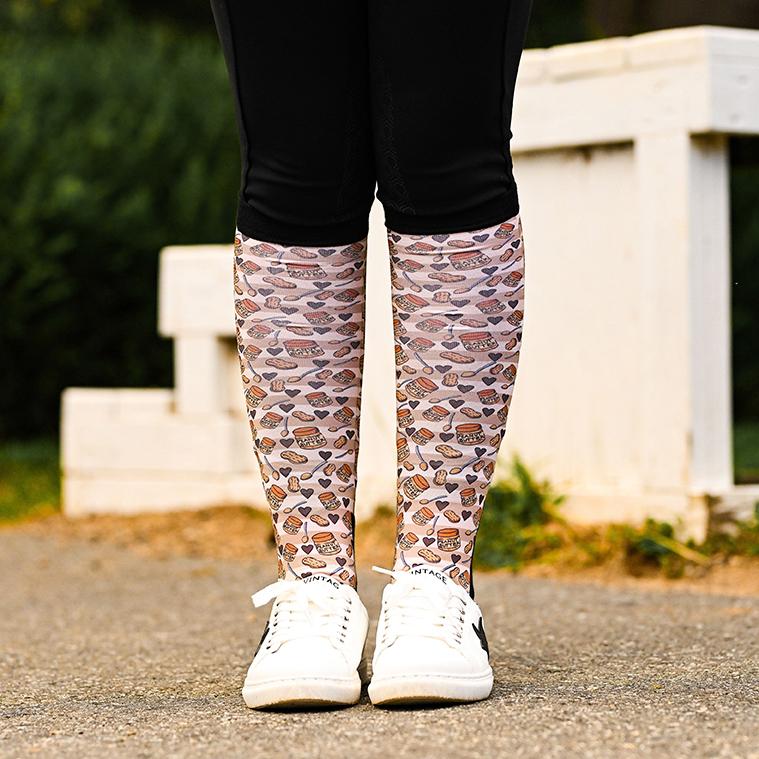 Nuts About You Pair & A Spare Boot Sock