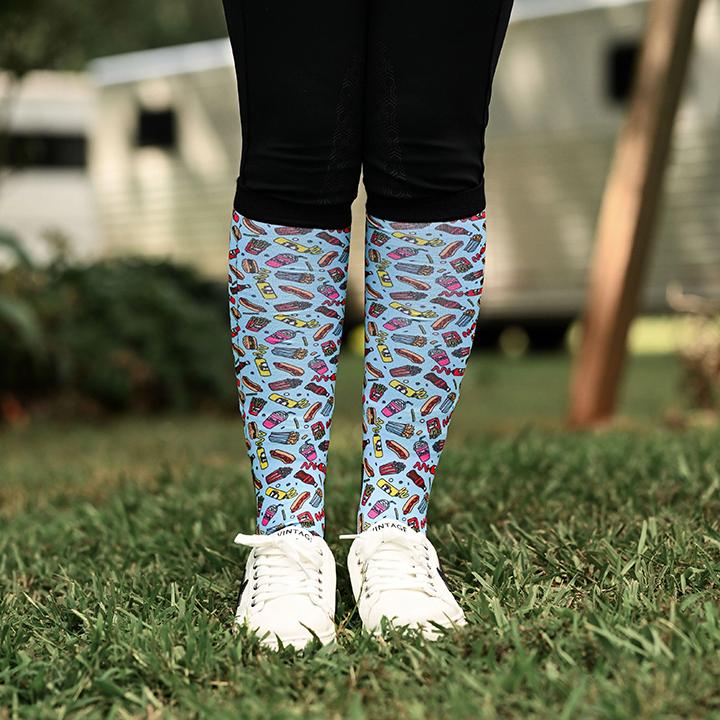 Snack Attack Pair & A Spare Boot Sock