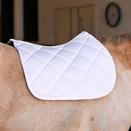 Close Contact Saddle Pad WHITE