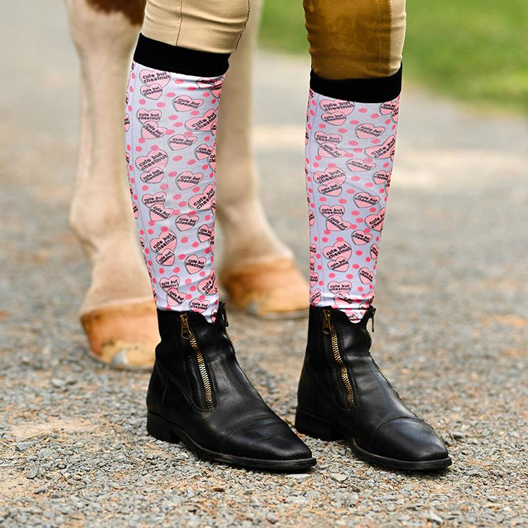 Cute But Chestnut Pair & A Spare Boot Sock