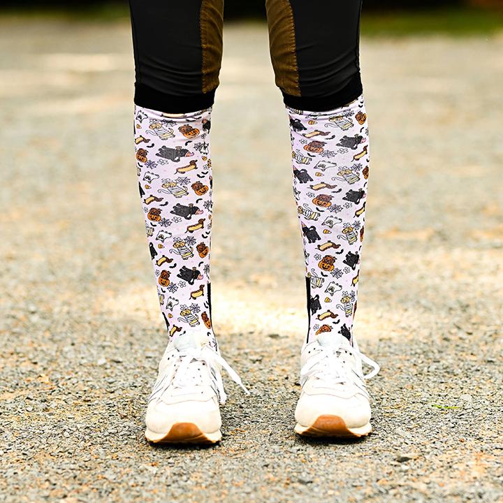 Ghosts & Growls Pair & A Spare Boot Sock