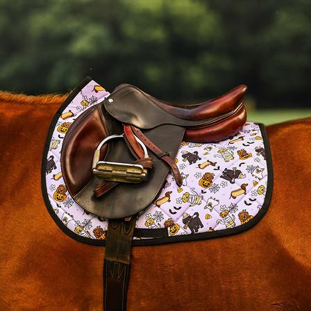 Ghosts & Growls Saddle Pad