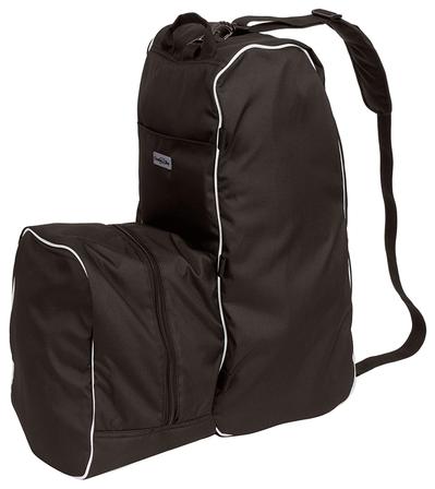 Quilted Lined Boot and Helmet Carry All BLACK