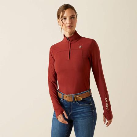 Lowell 3.0 1/4 Zip Baselayer MADDER_BROWN