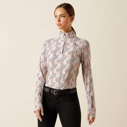 Lowell 3.0 1/4 Zip Baselayer LEAFY_PRINT