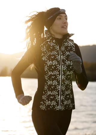Horse Reflection Quilted Vest 