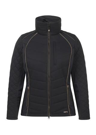 Stablemate Quilted Riding Jacket BLACK