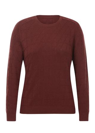 Bit of Diamond Crew Neck Sweater AMBERSPICE
