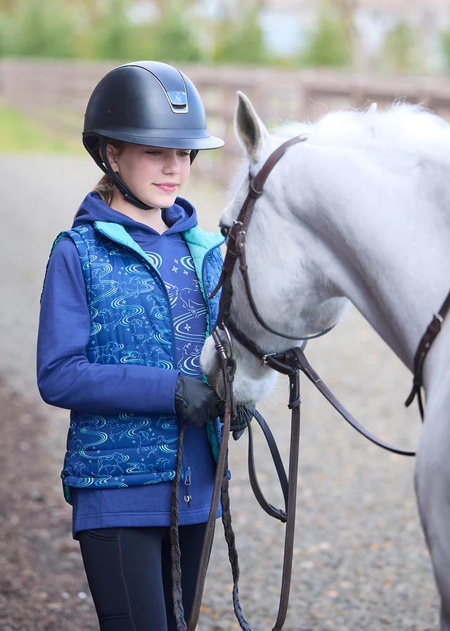 Kids Ride The Wind Reversable Vest