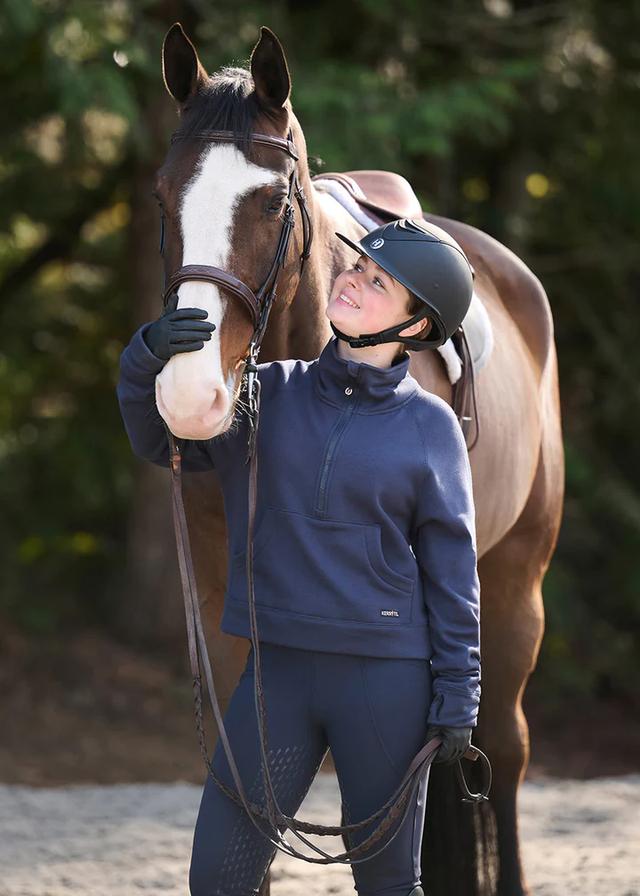 Kids Fusion Fleece Lined Full Leg Clinic Tight