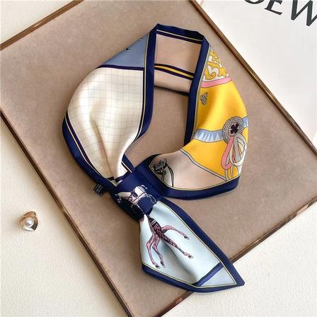 Equestrian Loop Scarf BLUE