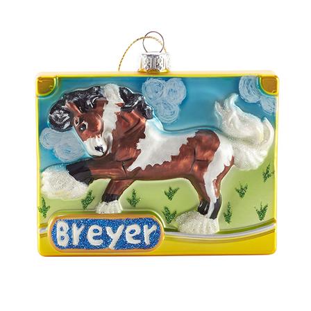 2025 Breyer Box Glass Ornament
