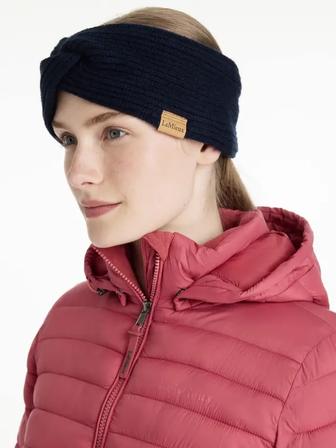 Clara Rib Knot Headband NAVY