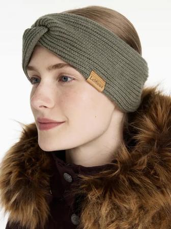 Clara Rib Knot Headband ROSEMARY
