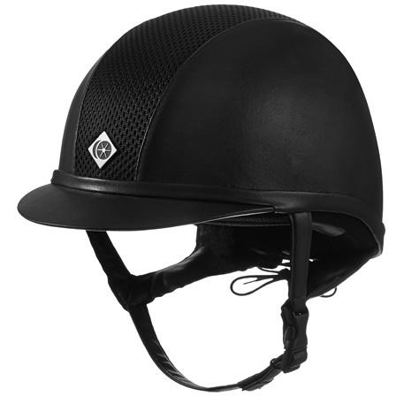 Charles Owen AYR8 Leather Look Helmet