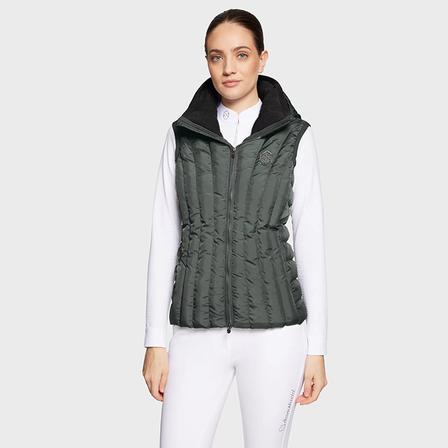 Chamonix Sleeveless Puffer Vest DARK_FOREST