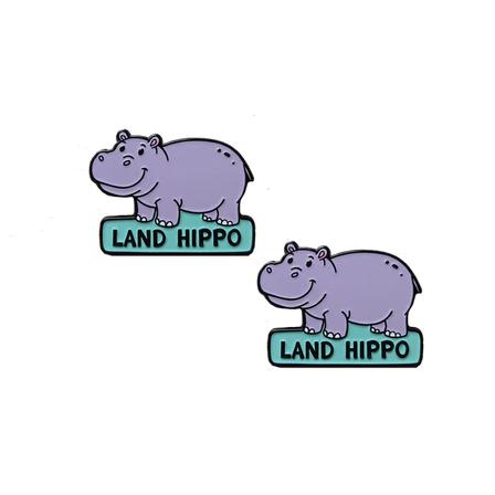Pin Set | Land Hippo