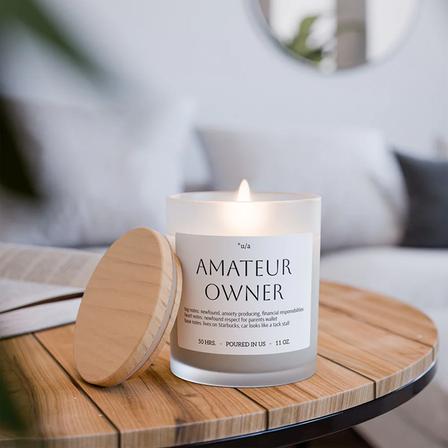 Amateur Owner Scented Candle | Sea Minerals