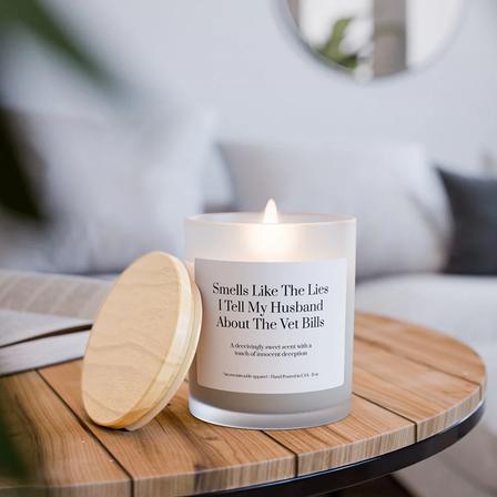 The Lies I Tell My Husband Scented Candle | Sea Minerals