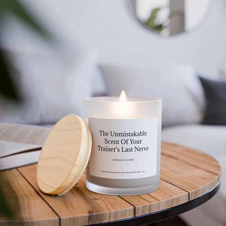 Trainer's Last Nerve Scented Candle | Sea Minerals