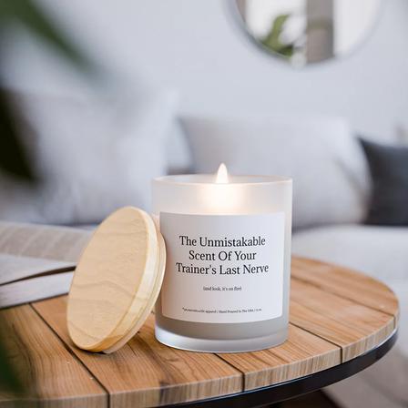 Trainer's Last Nerve Scented Candle | Sea Minerals