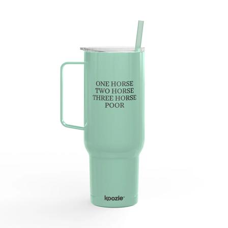 40oz Insulated Tumbler | One Horse, Two Horse ... MINT