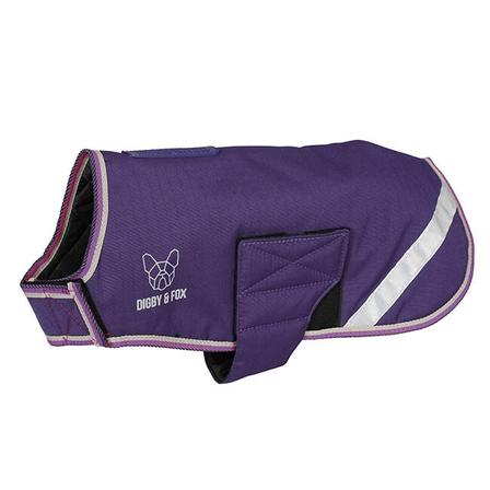 Digby & Fox Waterproof Dog Coat MULBERRY