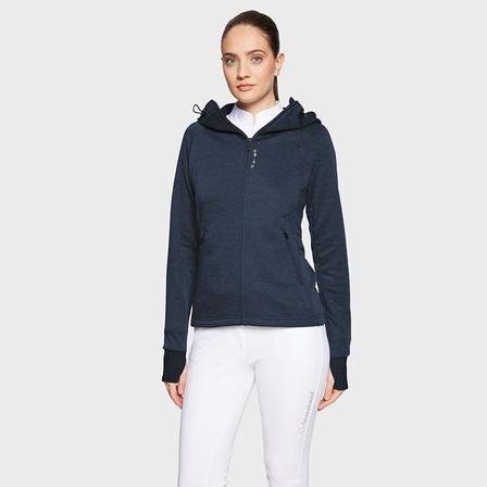 Julissa Zip-Up Hoodie NAVY