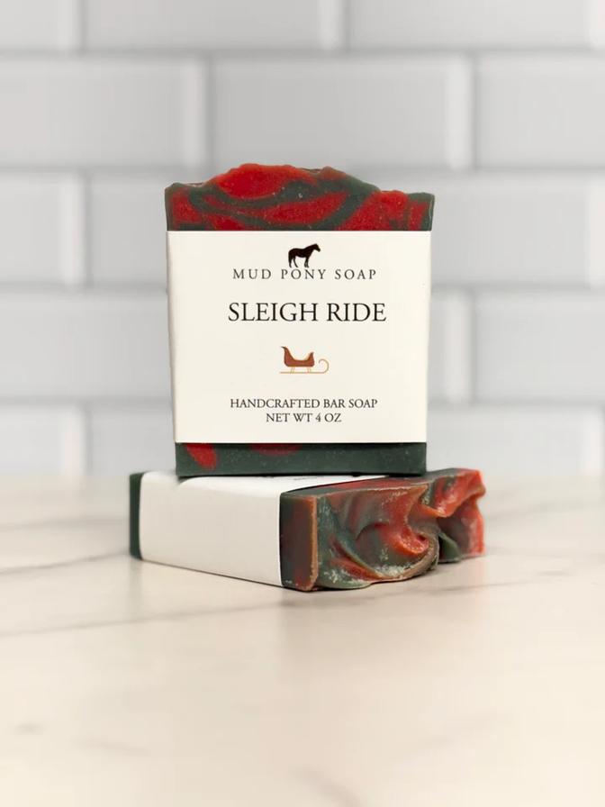 Mud Pony Bar Soap | Sleigh Ride