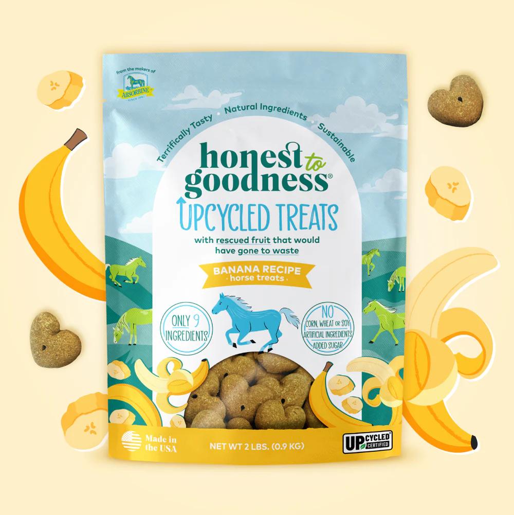 Upcycled Horse Treats | Banana