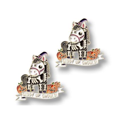 Pin Set | Giddy Up Ghouls
