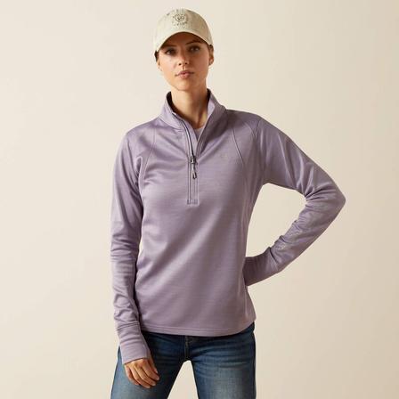 Team EQ 1/2 Zip Pullover PURPLE_ASH