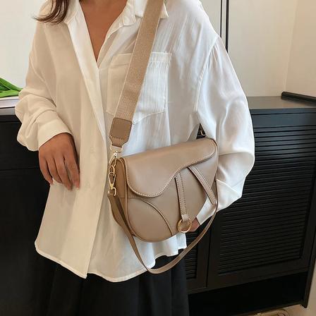 Saddle Shoulder Bag TAN