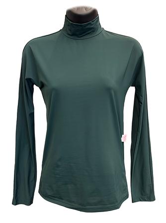 Mock Neck Long Sleeve Shirt