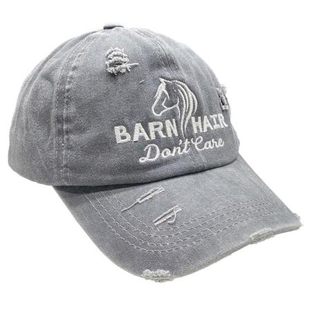 Barn Hair, Don't Care Pony Tail Ball Cap