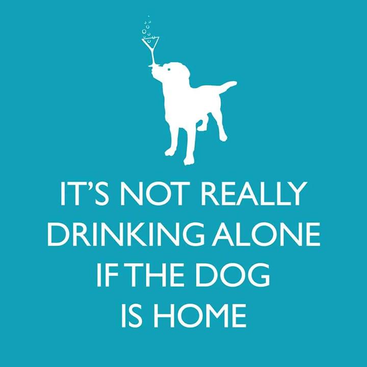 If The Dog Is Home Beverage Napkins