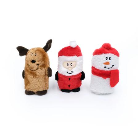 Holiday Squeakie Buddies - Pack of 3