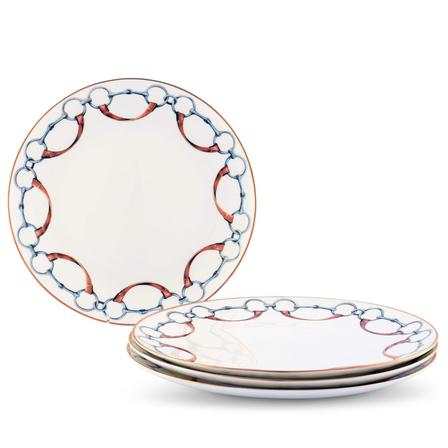 Wellington Bit Dinner Plate | Set of 4