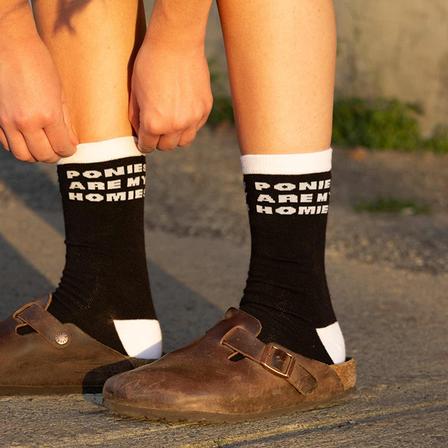Crew Sock | Ponies are My Homies