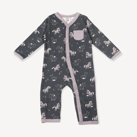 Button Jumpsuit | Horse & Bird