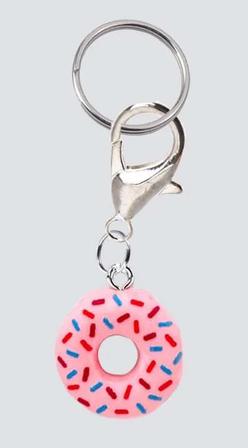 Crop and Bridle Charm DONUT_STRAWBERRY