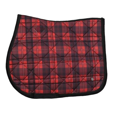 Holiday Plaid Jump Pad RED
