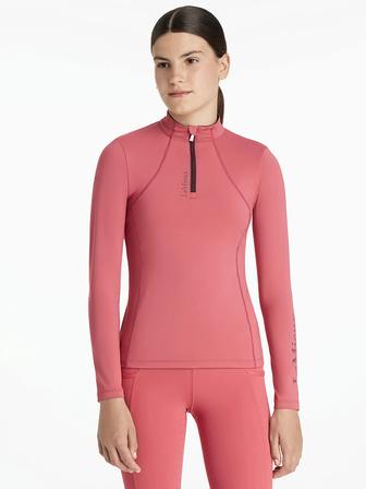 Young Rider Classique Base Layer CRANBERRY