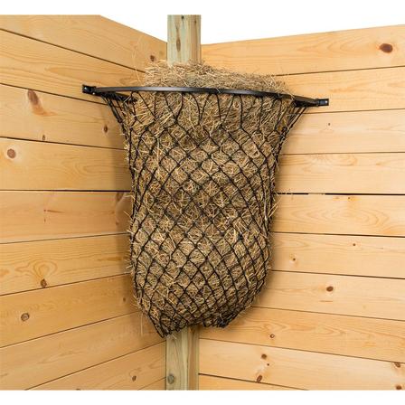 Corner Hay Feeder with Net BLACK