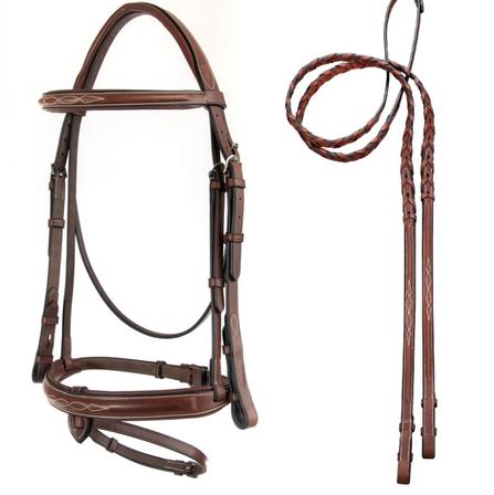 Starman Bridle with Reins BROWN