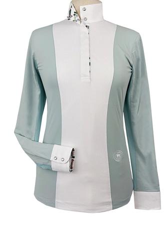 Hunter Derby Luna II Show Shirt SEAFOAM
