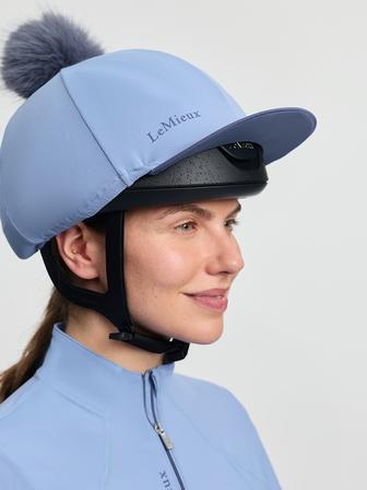 Classique Pom Hat Silk | Powder Blue